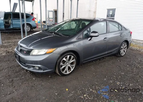2012 Honda Civic Si from USA, damaged, VIN 2HGFB6E57CH702135